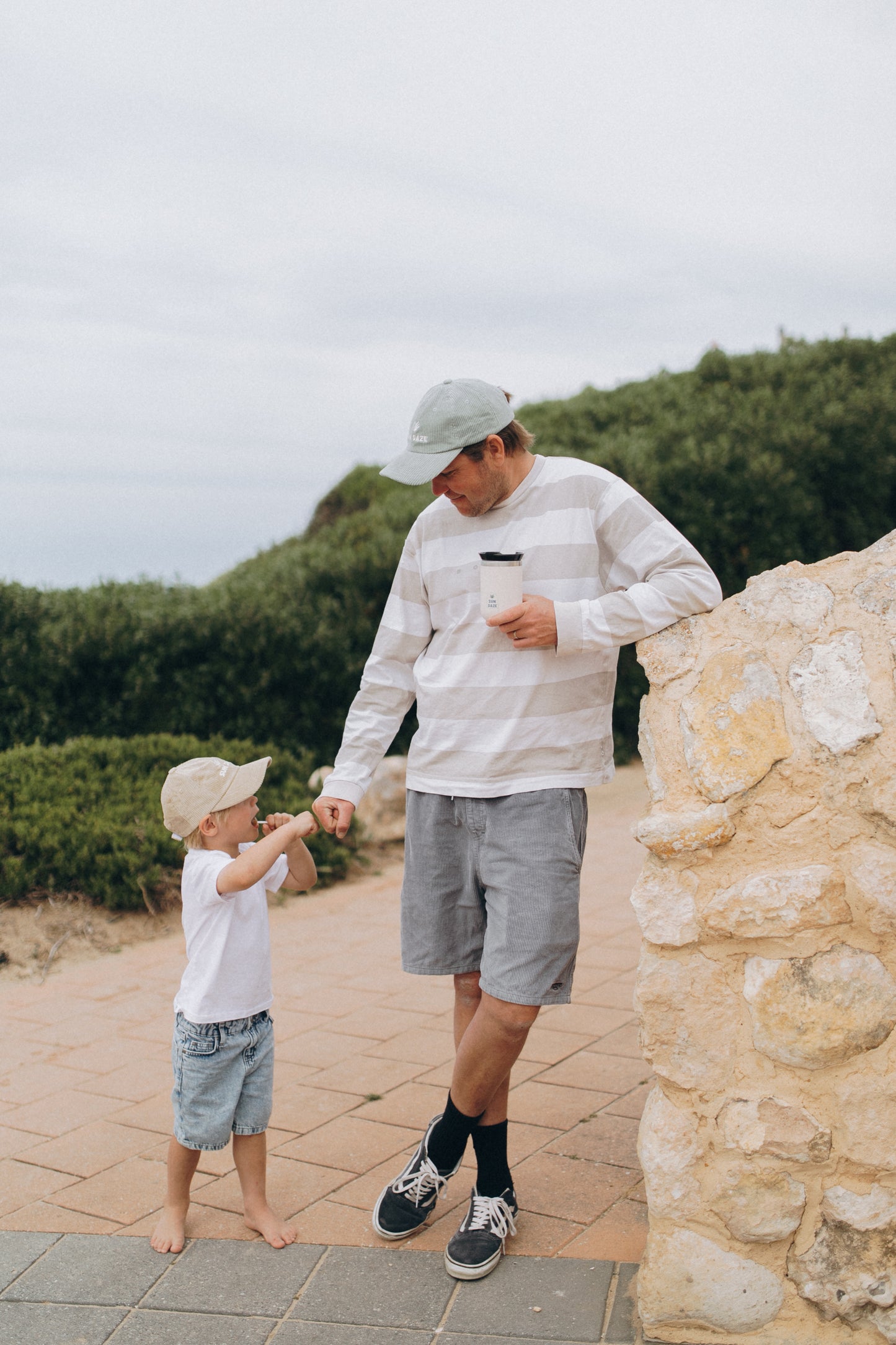 Kids Corduroy Cap | Sand