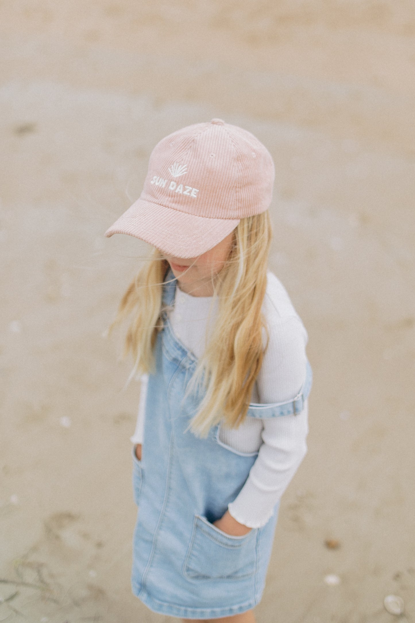 Essential Corduroy Cap | Coral