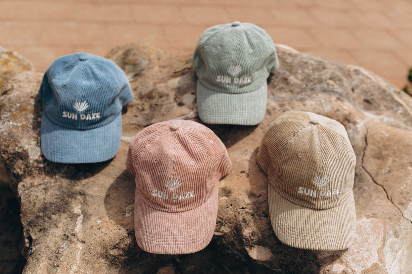 Essential Corduroy Cap | Coral